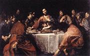 VALENTIN DE BOULOGNE The Last Supper naqtr France oil painting reproduction
